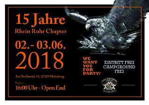 15 Jahre Rhein Ruhr Chapter