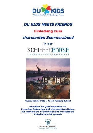 Einladung zum Sommerabend in der Schifferbörse