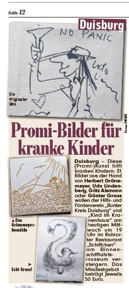 KiK und BILD – Promi-Bilder für kranke Kinder