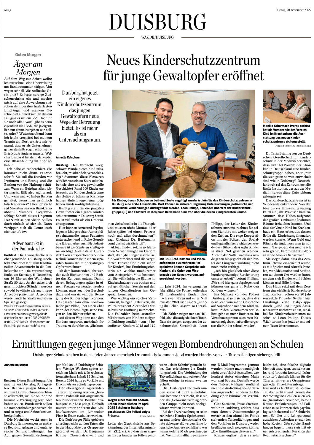 Neues Kinderschutzzentrum