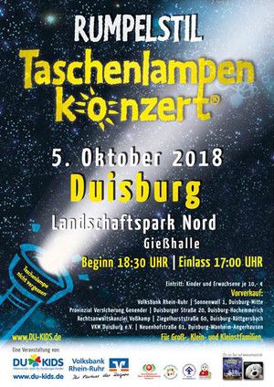Taschenlampenkonzert 2018 am 5. Oktober 2018
